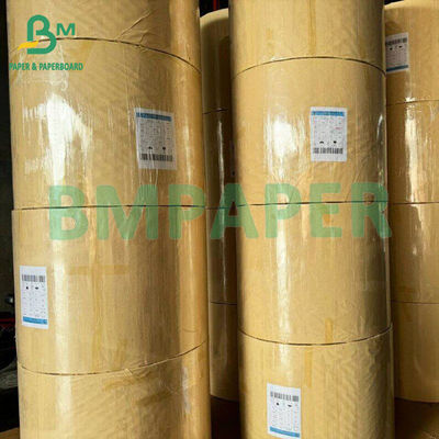 60gm Không có giấy bụi màu nâu Bobbin sợi lõi Kraft giấy cho ống băng