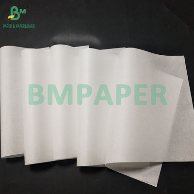 48gm Chất ăn chất lượng chống nhiệt giấy đĩa bánh trắng chống mỡ dùng một lần