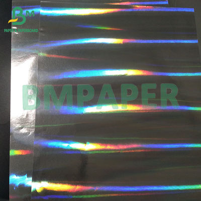 70gm 763mm In ấn Độ bền ướt bạc Nhãn bia nhôm giấy Holographic