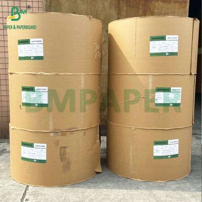 Bảng giấy mặt nhãn C1S một mặt có lớp phủ 90gsm Cho ngành công nghiệp nhãn
