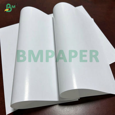 80gram 115gram Lớp phủ giấy bóng một mặt cho nhãn thắt lưng 80cm 86cm