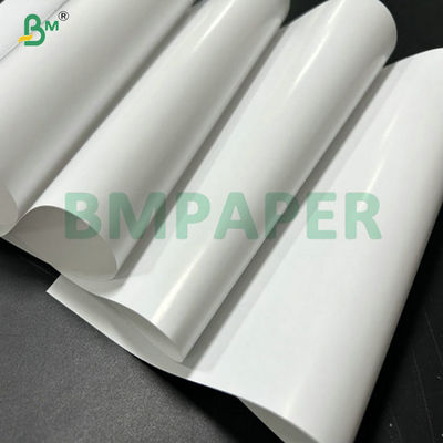 80gram 115gram Lớp phủ giấy bóng một mặt cho nhãn thắt lưng 80cm 86cm