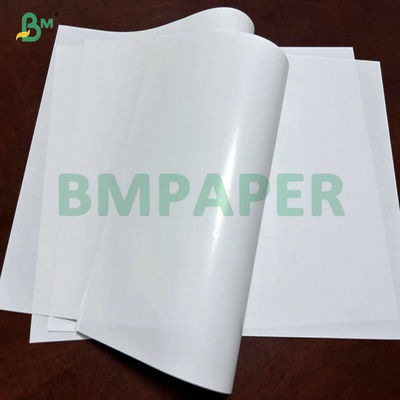 80gram 115gram Lớp phủ giấy bóng một mặt cho nhãn thắt lưng 80cm 86cm