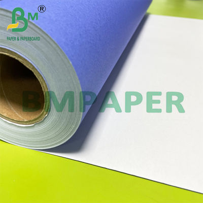 24 inch x 50m Màu xanh tím Plotter Bond giấy cho CAD vẽ 2' lõi