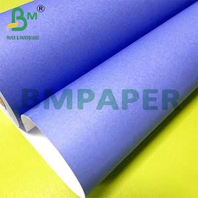 24 inch x 50m Màu xanh tím Plotter Bond giấy cho CAD vẽ 2' lõi