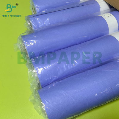 Một mặt giấy in hình vẽ màu tím 3 '' lõi 80g CAD giấy kỹ thuật