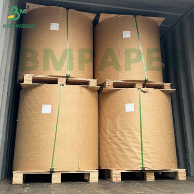 50g 60g giấy kraft sợi nguyên chất màu nâu 102cm giấy vỏ túi màu nâu