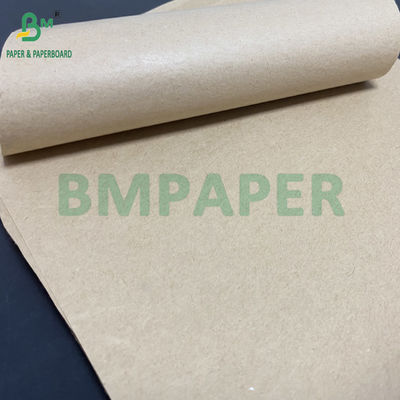 50gm 60gm Virgin Brown Kraft giấy cuộn cho các bộ chia rộng 100cms