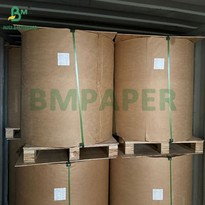 50gm 60gm Virgin Brown Kraft giấy cuộn cho các bộ chia rộng 100cms