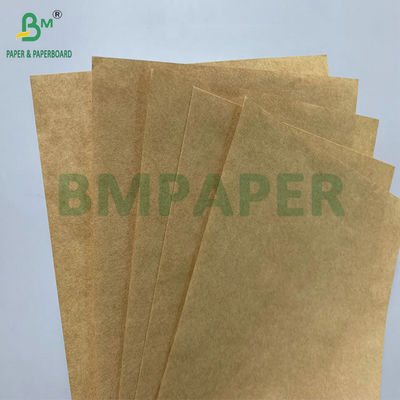 Bảng giấy Kraft màu nâu 50gm 60gm 180mm 715mm không phủ để làm túi thực phẩm