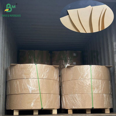 50g 60g gỗ nguyên thủy bột không phủ màu nâu Kraft giấy bọc cuộn
