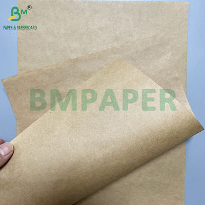 70 80 GSM Không tẩy trắng Brown Kraft High Strength Paper Roll 50kg Loading