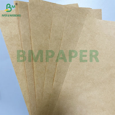 70 80 GSM Không tẩy trắng Brown Kraft High Strength Paper Roll 50kg Loading