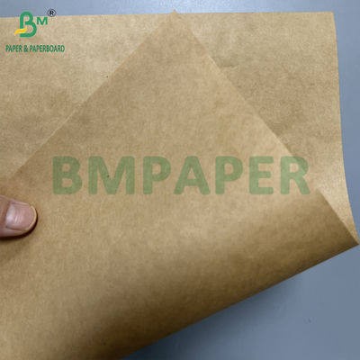Bề mặt mịn 70gm 90gm màu nâu giấy cứng 500mm x 100m