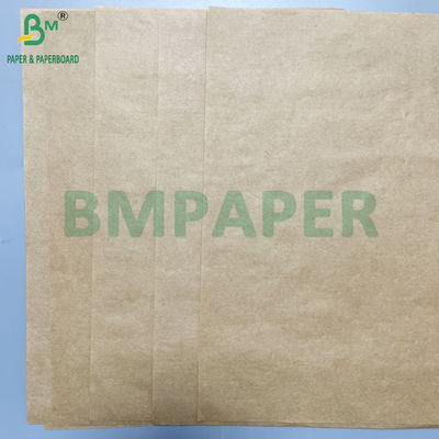 Bề mặt mịn 70gm 90gm màu nâu giấy cứng 500mm x 100m