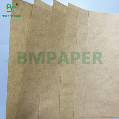 Bề mặt mịn 70gm 90gm màu nâu giấy cứng 500mm x 100m