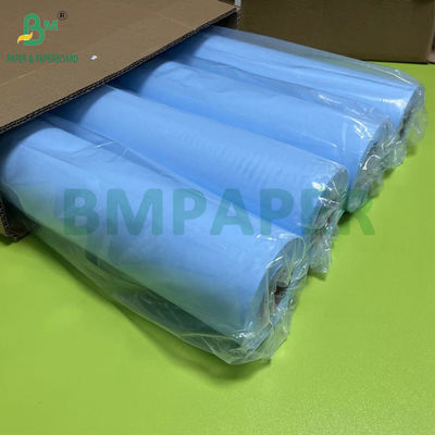 80gm Hai mặt màu xanh kỹ thuật CAD in bản thiết kế giấy 620mm x 50m