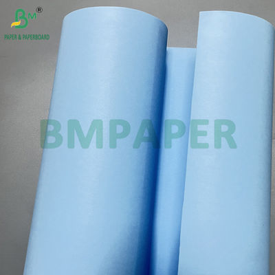 80gm Hai mặt màu xanh kỹ thuật CAD in bản thiết kế giấy 620mm x 50m
