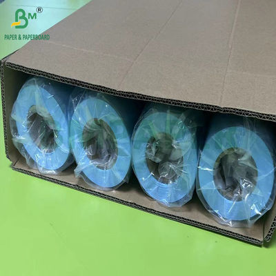 80gm Hai mặt màu xanh kỹ thuật CAD in bản thiết kế giấy 620mm x 50m