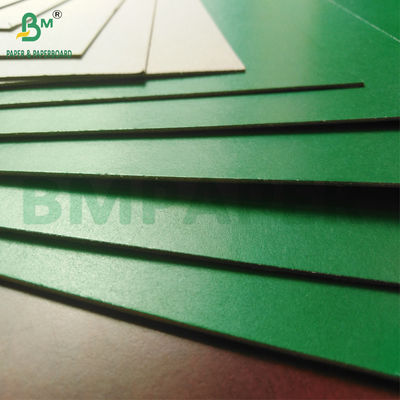 Bảng giấy màu xanh lá cây mịn mịn màu xám 1,2mm 1,4mm cho các thư mục