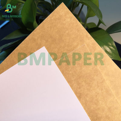 235gm 275gm Bảng giấy kraft phủ cho hộp tráng miệng an toàn thực phẩm 61 x 86cm