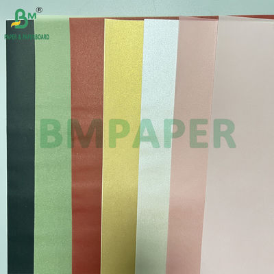 100 GSM Đơn giản cao cấp vàng hoa hồng bán minh bạch giấy cuộn 889mm chiều rộng