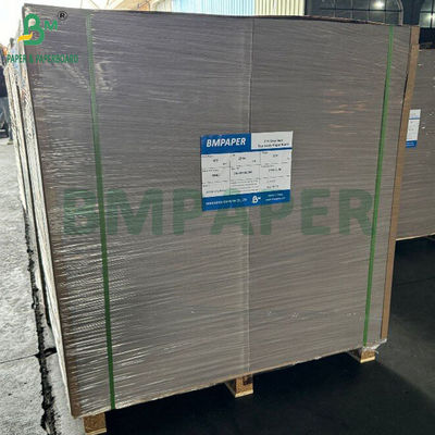 400gm GD1 GD2 Duplex giấy in với Offset And Flexo chất lượng cao C1S trắng phủ màu xám