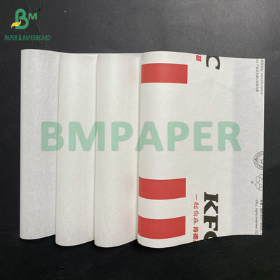 Bộ 7 giấy chống mỡ chất lượng thực phẩm Kháng nhiệt giấy chống mỡ cho thực phẩm chiên 40g 50g