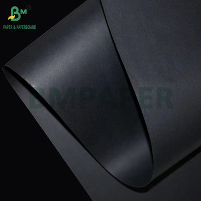 150gm 180gm Bảng giấy giấy màu đen cho túi mua sắm chống gấp 70 x 100cm