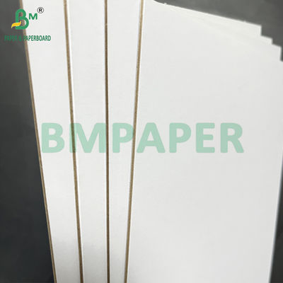 Độ cứng cao 1.2mm Core màu xám cả hai mặt White Thick Board Bề mặt bóng