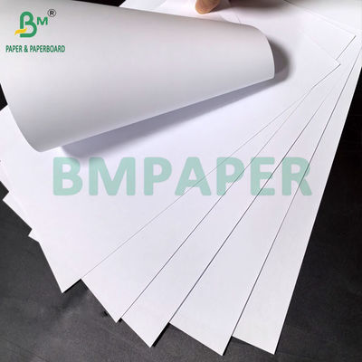 75g 80g Bảng giấy không phủ màu trắng cao không gỗ để làm sách giáo khoa