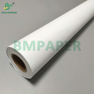 24' x 150ft phủ 28lb Inkjet Plotter giấy Bond Roll 2' lõi