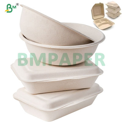 130g 300g giấy bột canh đường tự nhiên giấy bột cho đĩa thực phẩm cuộn giấy phân hủy sinh học
