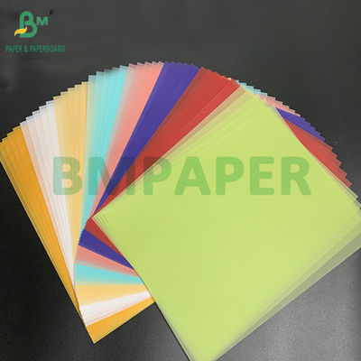 110gm Chất liệu theo dõi màu sắc 787mm By 1092mm Chất liệu bán thấu suốt bằng vàng