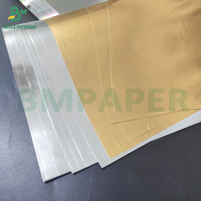 Bảng giấy kim loại bằng vàng bạc chống nước cho nhãn bia mạnh ướt