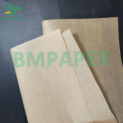 50gm giấy chống mỡ Kraft màu nâu A4 cho bánh sandwich hamburger