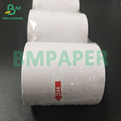 48gm 3 1/8 &quot;x 260&quot; giấy nhận nhiệt trắng Jumbo cuộn cho thẻ tín dụng ATM