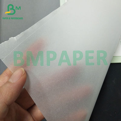 63gsm 24' White Frosted Translucent Roll giấy để theo dõi và vẽ
