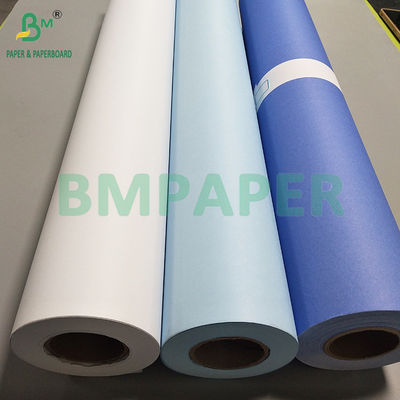 20LB 24 &quot;một mặt Hồng sáng Violeta CAD Plotter kỹ thuật trái phiếu giấy cuộn