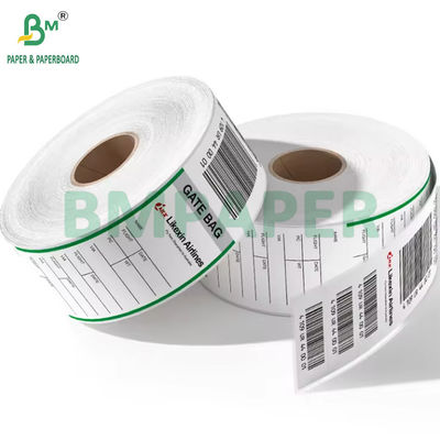 70gm nhãn nhiệt hàng không giấy dán hành lý 53.9cm X 5.5cm