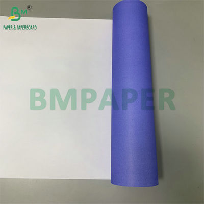 24' X 150ft Một mặt màu tím xanh 20lb CAD Bond giấy cuộn 2' lõi