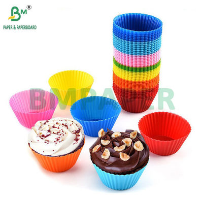 40g màu sắc Cupcake Liner giấy giấy khuôn cho Muffin Holder nguyên liệu