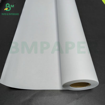 Giấy bón phủ màu trắng 108gm cho injet 914mm x 30m Roll
