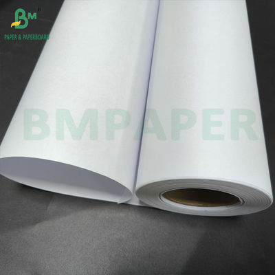Giấy bón phủ màu trắng 108gm cho injet 914mm x 30m Roll
