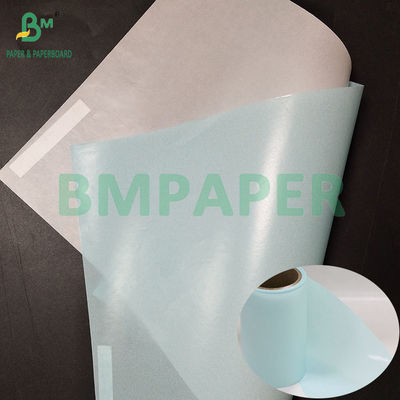 50g Bạch và xanh chống dầu giấy thủy tinh tự dán giấy hỗ trợ