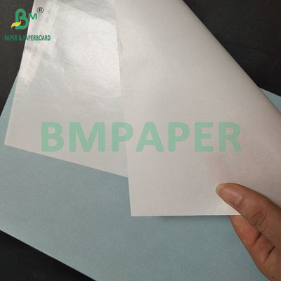 50g Bạch và xanh chống dầu giấy thủy tinh tự dán giấy hỗ trợ