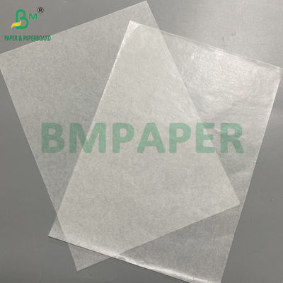 40g 50g Một mặt giấy phủ sáp giấy bọc chất lượng thực phẩm trắng đen Kraft màu cà phê