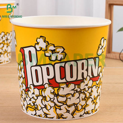 280gm + 15g PE phủ một mặt White Bowl Cardboard cho gà chiên