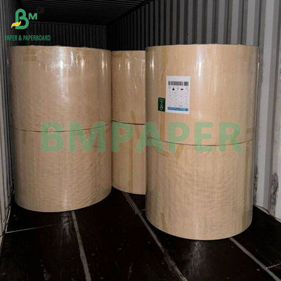 120g Thức ăn Độ bền kéo giấy kraft màu nâu cho giấy túi