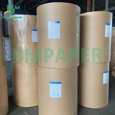 60g giấy Kraft Liner tái chế màu nâu để sản xuất lõi ống cuộn